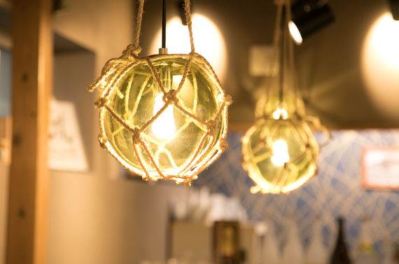 日本酒とカウンター